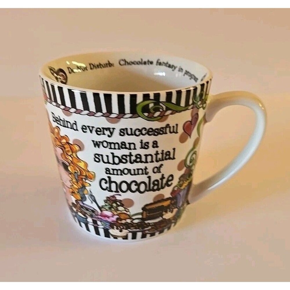 Suzy Toronto Behind Every Successful Woman Is A Substantial Chocolate Coffee Mug
